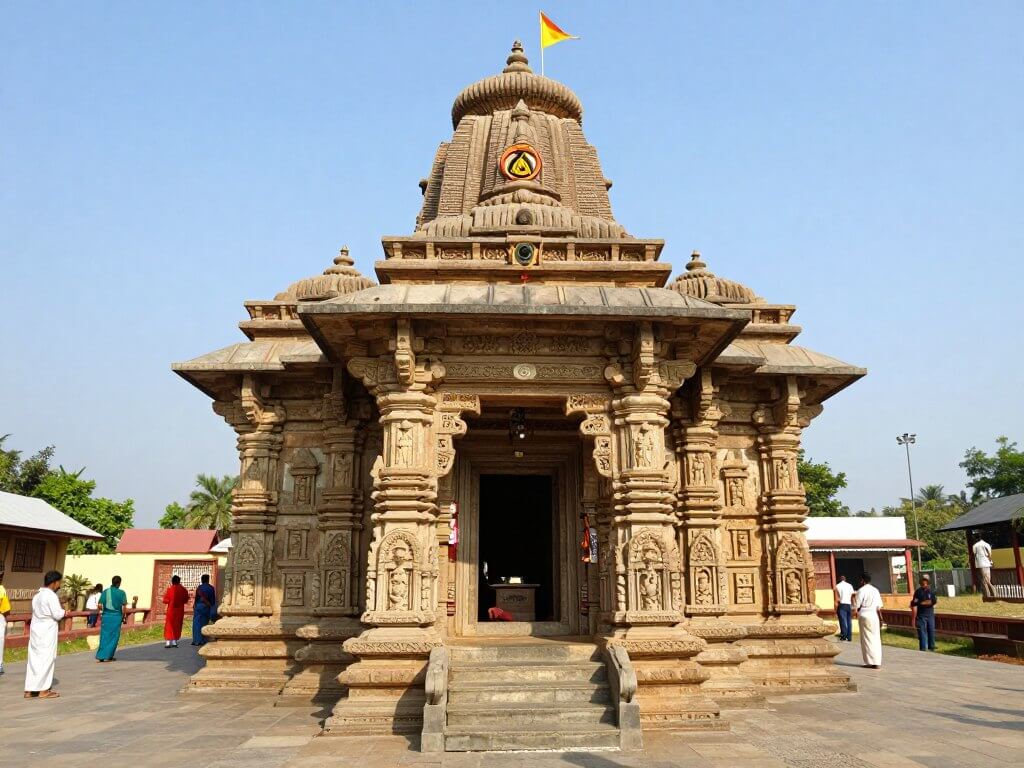 Jamsawali Hanuman Temple structure, a religious place to visit near Nagpur within 100 km