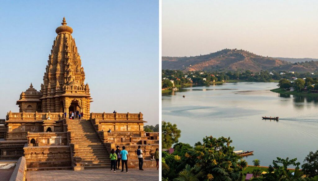 Ramtek temple and Khindsi Lake, popular places to visit near Nagpur within 100 km