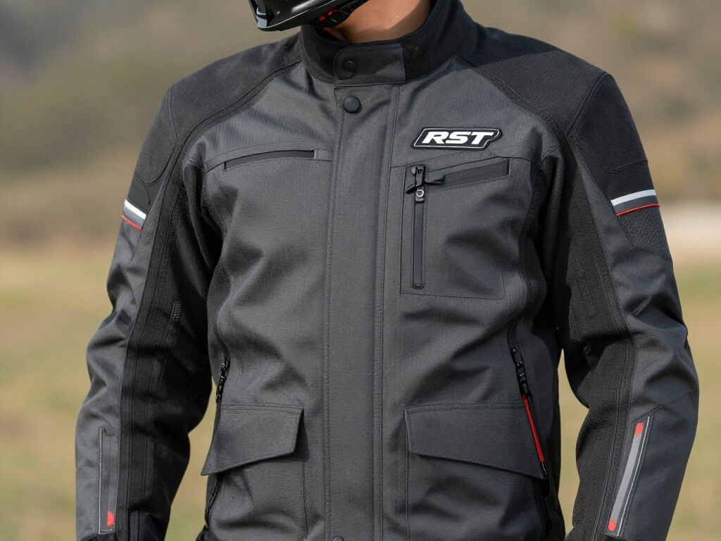 RST Pro Series Adventure-X all weather adult motorcycle riding jacket 2026 showing adventure features